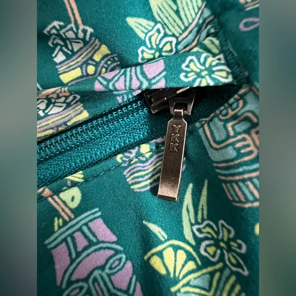 Caribbean 4XB Swim Trunks Green 3 Pockets Boxer Brief Liner Quick Dry Cocktails
